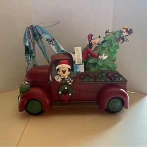 Disney Christmas Truck with Mickey and Friends Popcorn Bucket